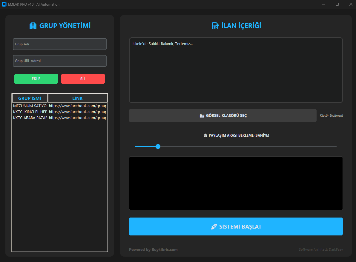 Sosyal Medya Paylaşım Asistanı (Oto Galeri & Emlak)